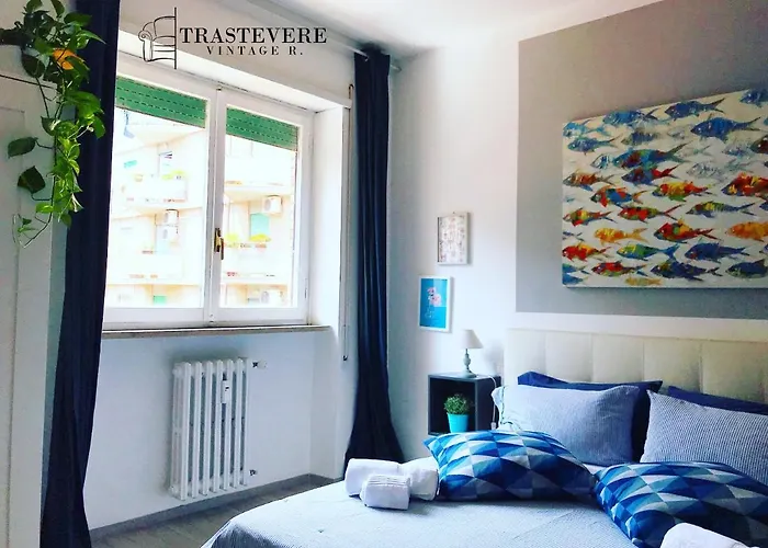 דירה Trastevere Vintage Rosazza רומא